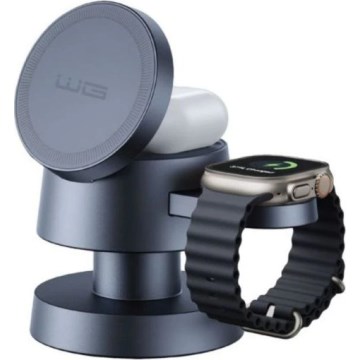 Winner Group - Bezdrátová nabíječka 4v1 MUSH8OOM 27W antracit