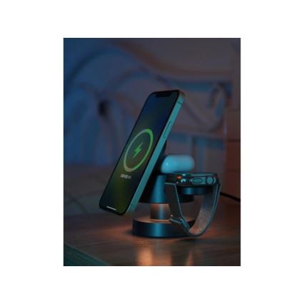 Winner Group - Bezdrátová nabíječka 4v1 MUSH8OOM 27W antracit