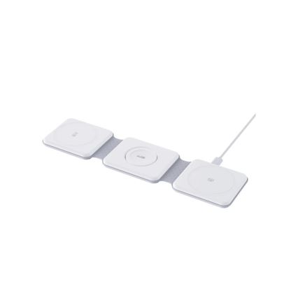 Winner Group - Bezdrátová skládací nabíječka 3v1 MAXFLEX 22,5W bílá