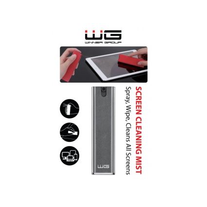 Winner Group - Čistič obrazovky 2v1 černá