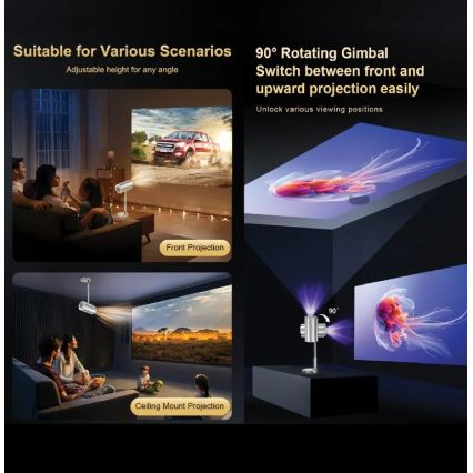 Winner Group - LED Projektor AIRFLEX LED/42W/230V + dálkové ovládání