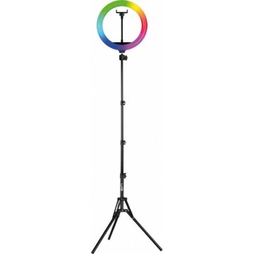 Winner Group - LED RGB Stmívatelná stojací lampa se stojanem a držákem pro vlog LED/10W/5V