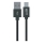 Winner Group - USB kabel s prodlouženým konektorem USB-C / USB-A 60W 1m černá