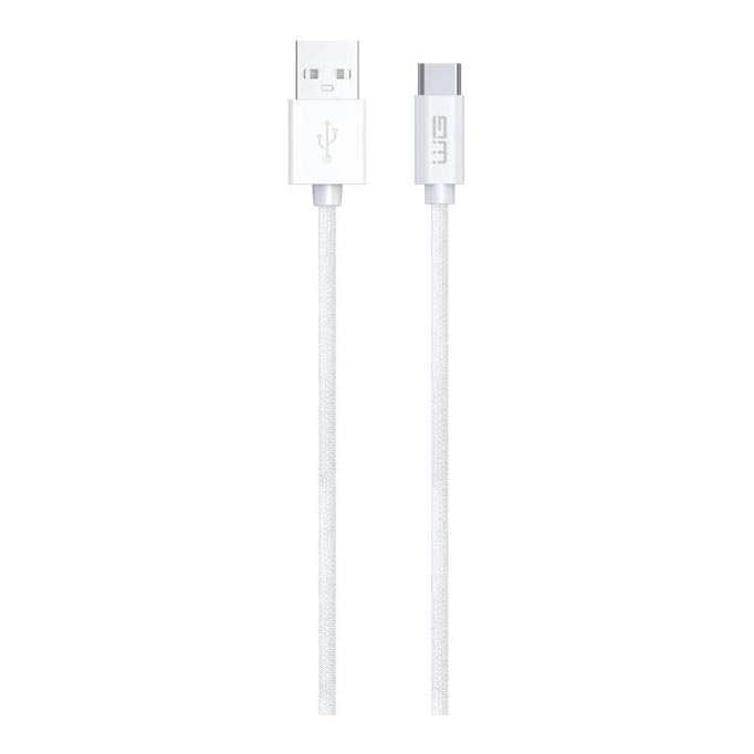 Winner Group - USB kabel USB-C / USB-A 60W 2m bílá