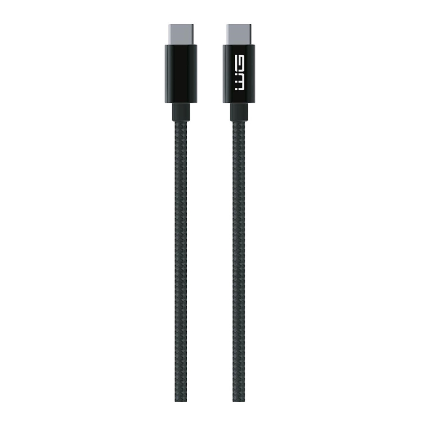 Winner Group - USB kabel USB-C / USB-C 60W 50cm černá