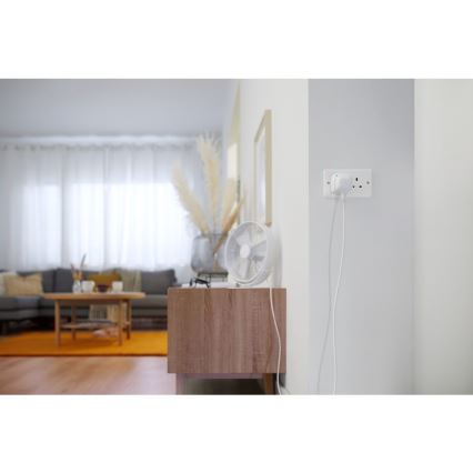 WiZ - Chytrá zásuvka F 2300W + powermetr Wi-Fi SCHUKO