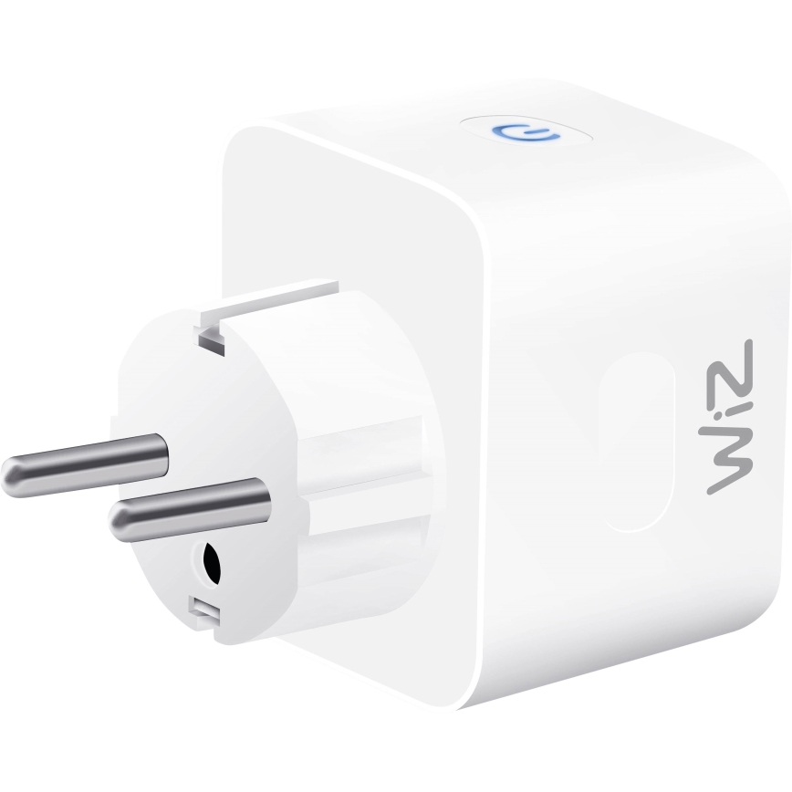 WiZ - Chytrá zásuvka F 2300W + powermetr Wi-Fi SCHUKO