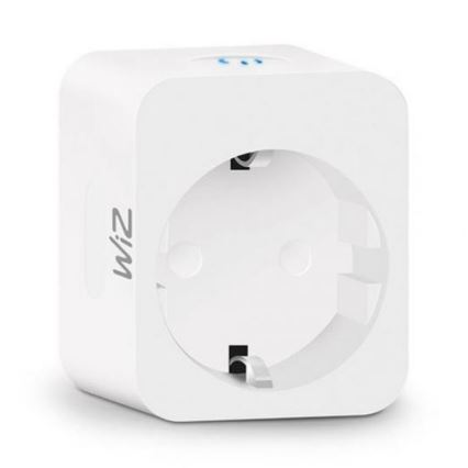 WiZ - Chytrá zásuvka F 2300W Wi-Fi SCHUKO