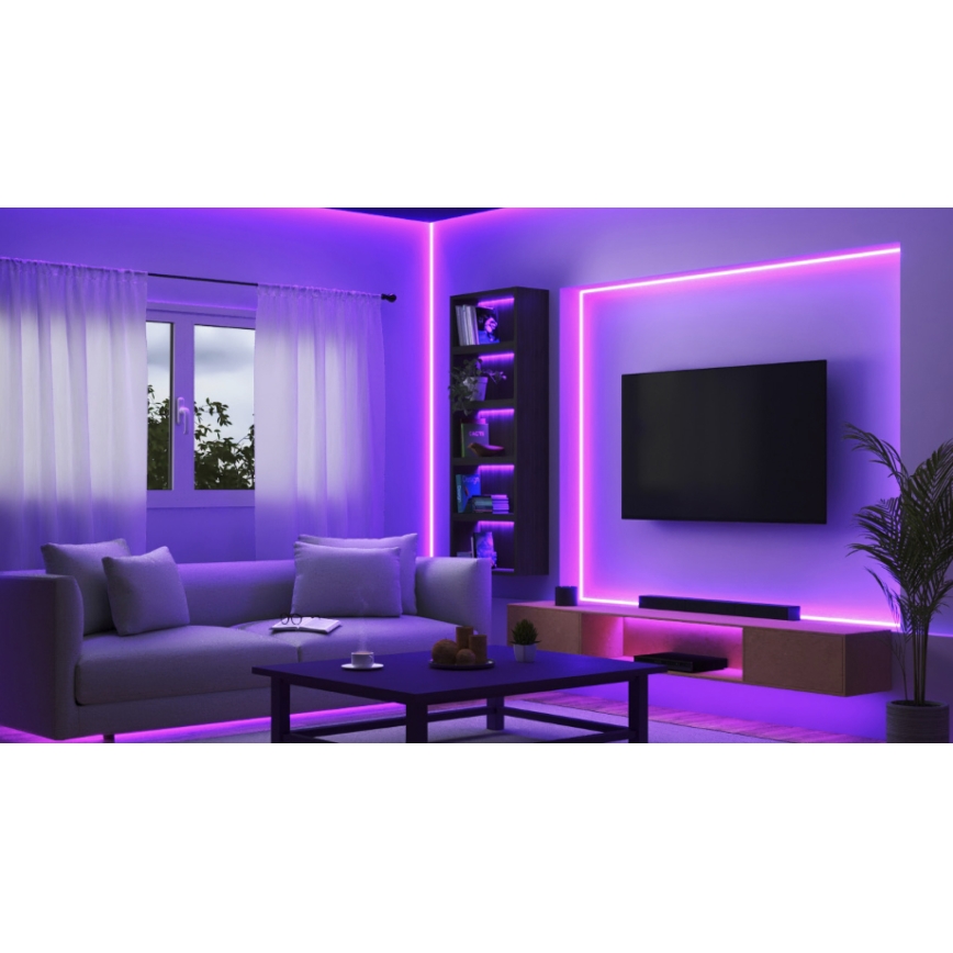WiZ - LED RGB Stmívatelný pásek 10m LED/12W/230V Wi-Fi