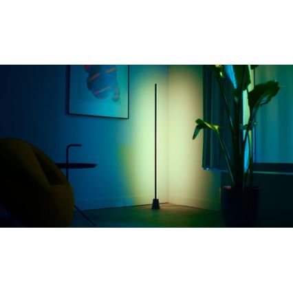 WiZ - LED RGBIC Stmívatelná stojací lampa GRADIENT LED/9,7W/230V 2700-6500K Wi-Fi