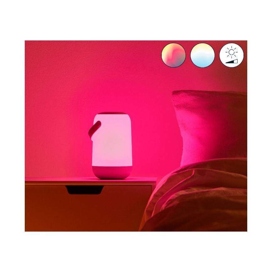 WiZ - LED RGBW Stmívatelná přenosná lampa MOBILE LED/13,5W/5V 2200-6500K Wi-Fi