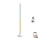WiZ - LED RGBW Stmívatelná stojací lampa POLE LED/13W/230V 2200-6500K Wi-Fi