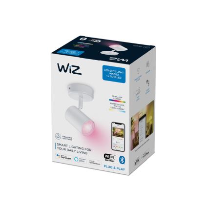 WiZ - LED RGBW Stmívatelné bodové svítidlo IMAGEO 1xGU10/4,9W/230V CRI 90 Wi-Fi bílá