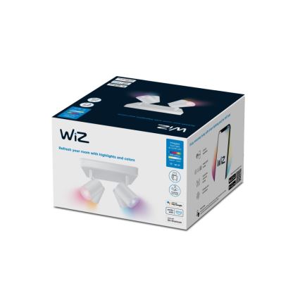 WiZ - LED RGBW Stmívatelné bodové svítidlo IMAGEO 4xGU10/4,9W/230V 2200-6500K Wi-Fi CRI 90 bílá