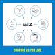 WiZ - LED RGBW Stmívatelné podhledové svítidlo LED/7W/230V Wi-Fi