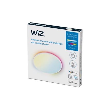 WiZ - LED RGBW Stmívatelné stropní svítidlo RUNE LED/21W/230V 2700-6500K Wi-Fi bílá