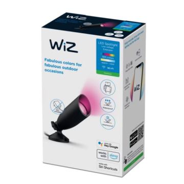 WiZ - LED RGBW Stmívatelné venkovní bodové svítidlo SPOT LED/4W/12V 2700K-5000K IP65 Wi-Fi