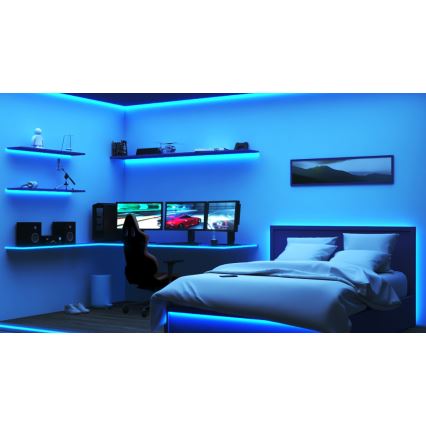 WiZ - LED RGBW Stmívatelný pásek 10m LED/12W/230V 2700-6500K Wi-Fi