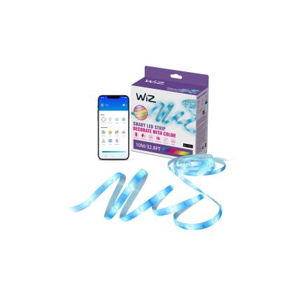 WiZ - LED RGBW Stmívatelný pásek 10m LED/12W/230V 2700-6500K Wi-Fi