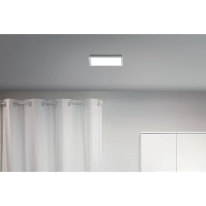 WiZ - LED Stmívatelné stropní svítidlo SUPERSLIM LED/12W/230V 2700-6500K Wi-Fi bílá