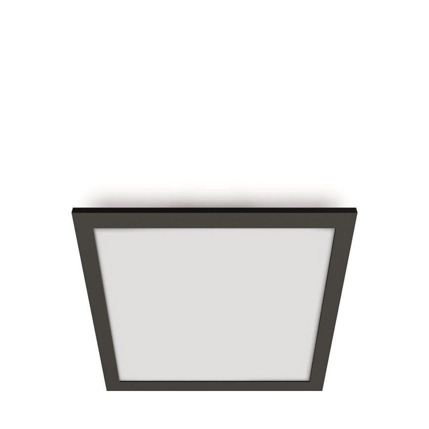 WiZ - LED Stmívatelné stropní svítidlo SUPERSLIM LED/12W/230V 2700-6500K Wi-Fi černá