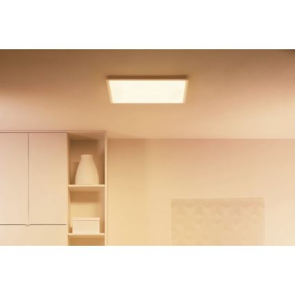 WiZ - LED Stmívatelné stropní svítidlo SUPERSLIM LED/36W/230V 2700-6500K Wi-Fi bílá