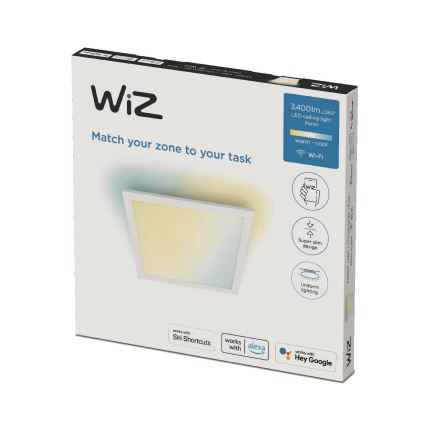 WiZ - LED Stmívatelné stropní svítidlo SUPERSLIM LED/36W/230V 2700-6500K Wi-Fi bílá