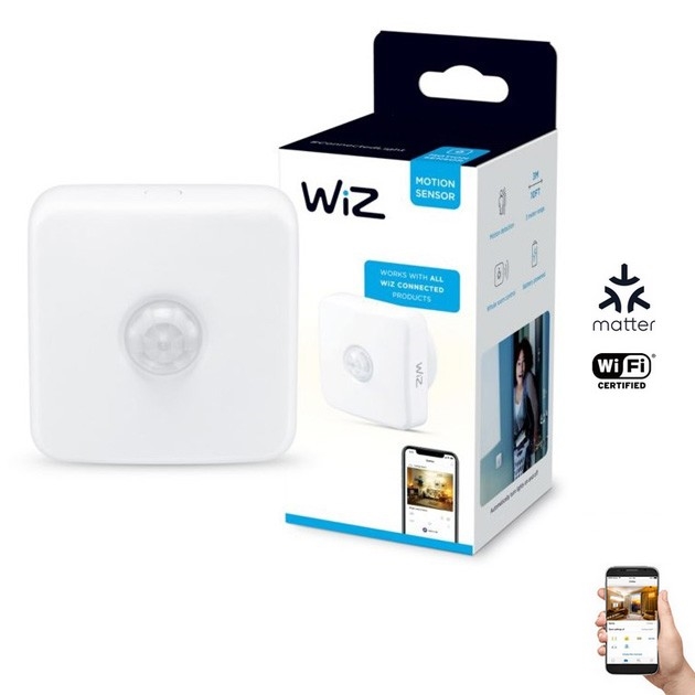 WiZ - Senzor pohybu 1xLR6 Wi-Fi