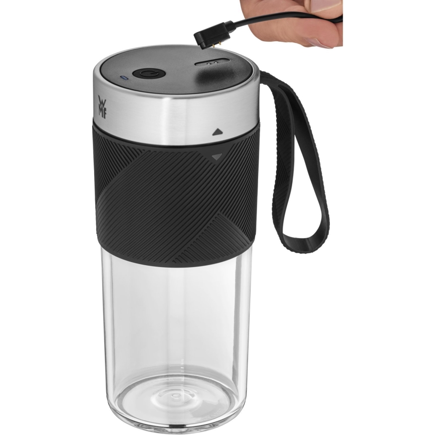 WMF - Cestovní smoothie mixér KITCHENminis 50W/7,4V 1200 mAh nerez
