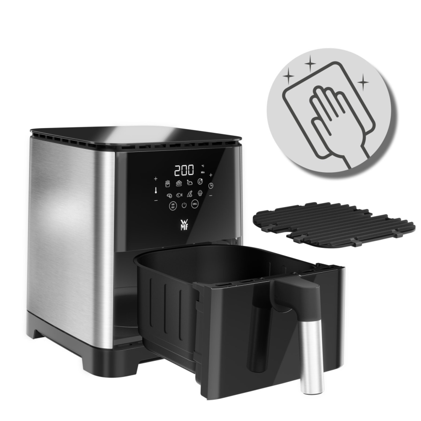 WMF - Horkovzdušná fritéza MULTI TASTE 1550W/230V černá