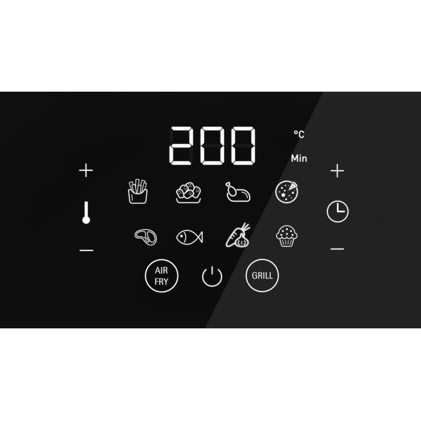 WMF - Horkovzdušná fritéza MULTI TASTE 1550W/230V černá