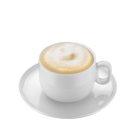 WMF - SADA 2x Šálek na cappuccino s podšálkem BARISTA 160 ml bílá