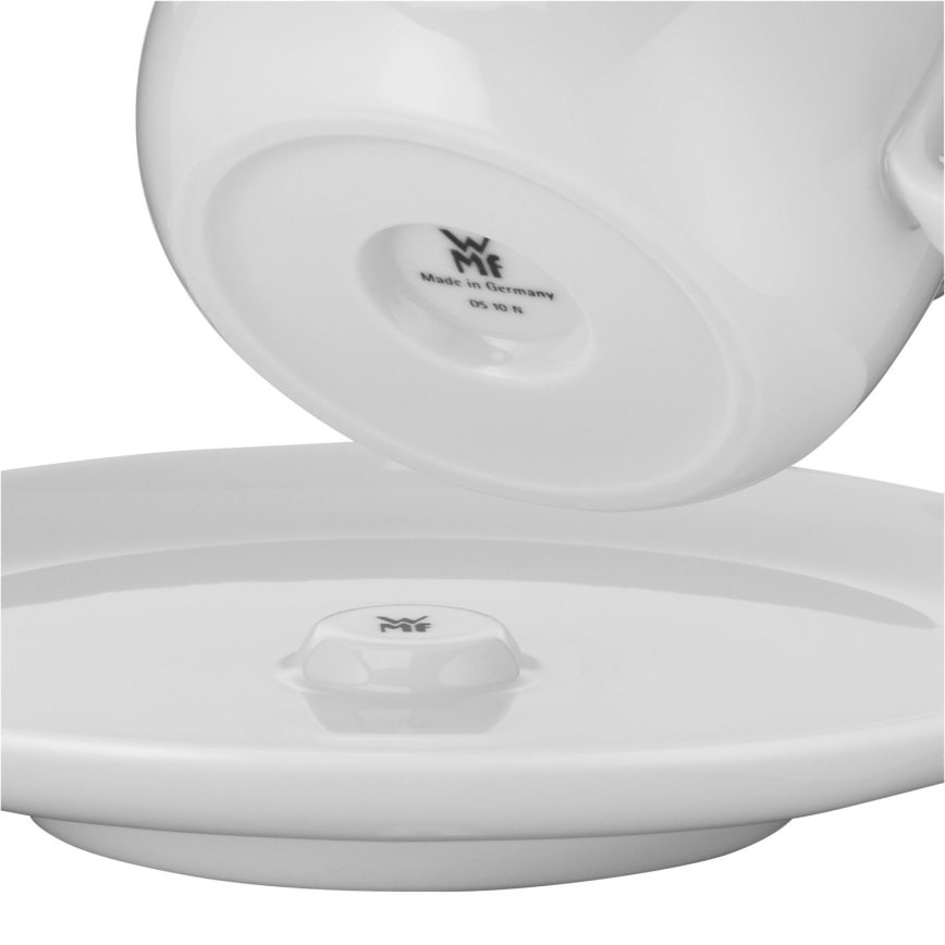 WMF - SADA 2x Šálek na cappuccino s podšálkem BARISTA 160 ml bílá