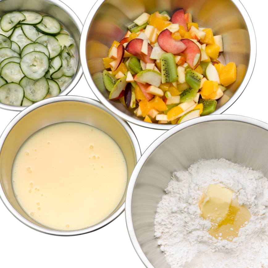 WMF - Sada kuchyňských mís 4ks GOURMET nerez