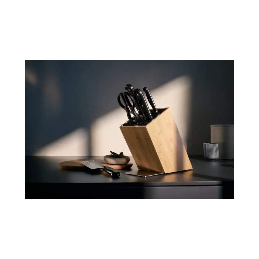 WMF - Sada kuchyňských nožů ve stojanu SPITZENKLASSE PLUS 6 ks