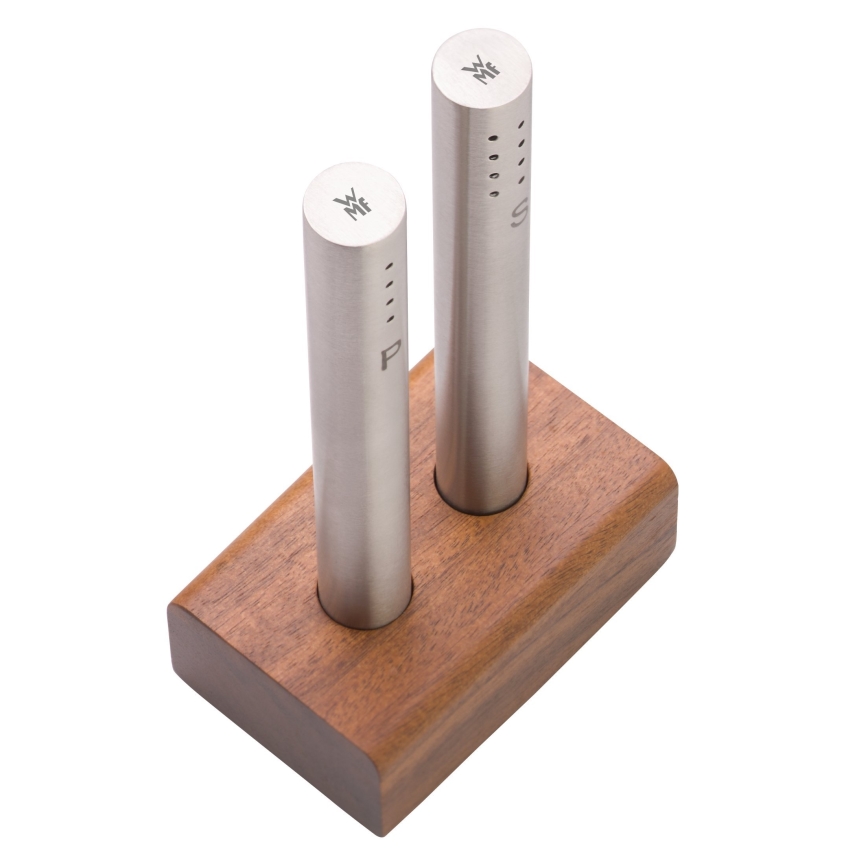 WMF - Slánka a pepřenka 2 ks 7,8 cm akát
