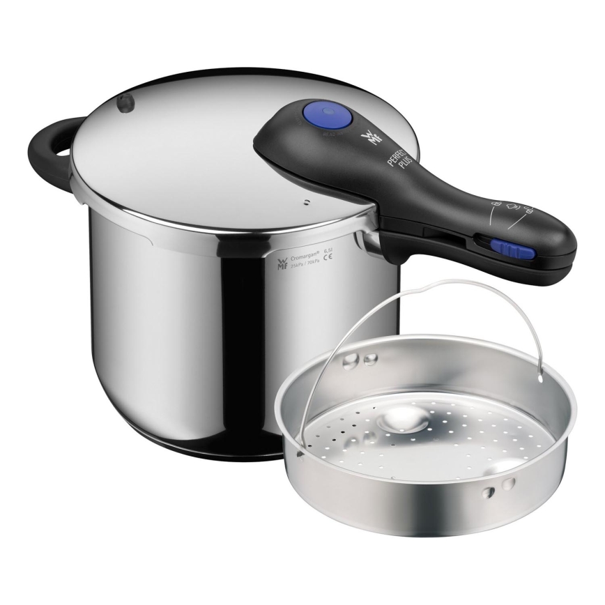 WMF - Tlakový hrnec 6,5 l + vložka PERFECT PLUS nerez