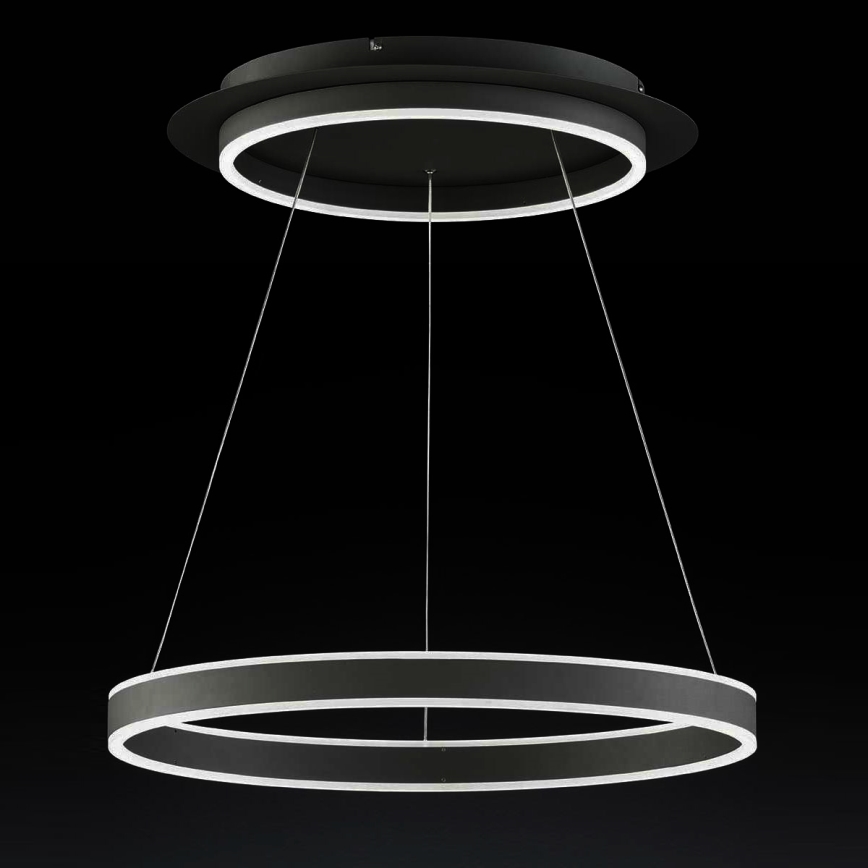 Wofi 12147 - LED Stmívatelný lustr na lanku KEMI LED/73W/230V 3000K + dálkové ovládání