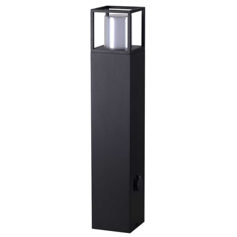 Wofi 12234 - LED Venkovní lampa se zásuvkou FILIA LED/8,5W/230V IP54 80 cm