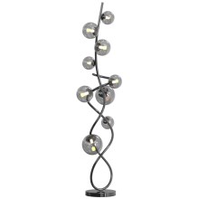 Wofi 3014-905 - LED Stojací lampa NANCY 9xG9/3,5W/230V černý chrom