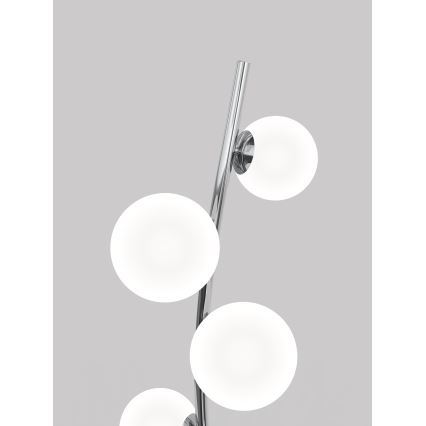 Wofi 3014-907 - LED Stojací lampa NANCY 9xG9/3,5W/230V lesklý chrom