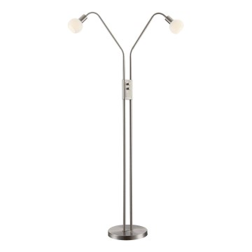 Wofi 307102640000 - LED Stmívatelná stojací lampa NOIS 2xLED/5W/230V