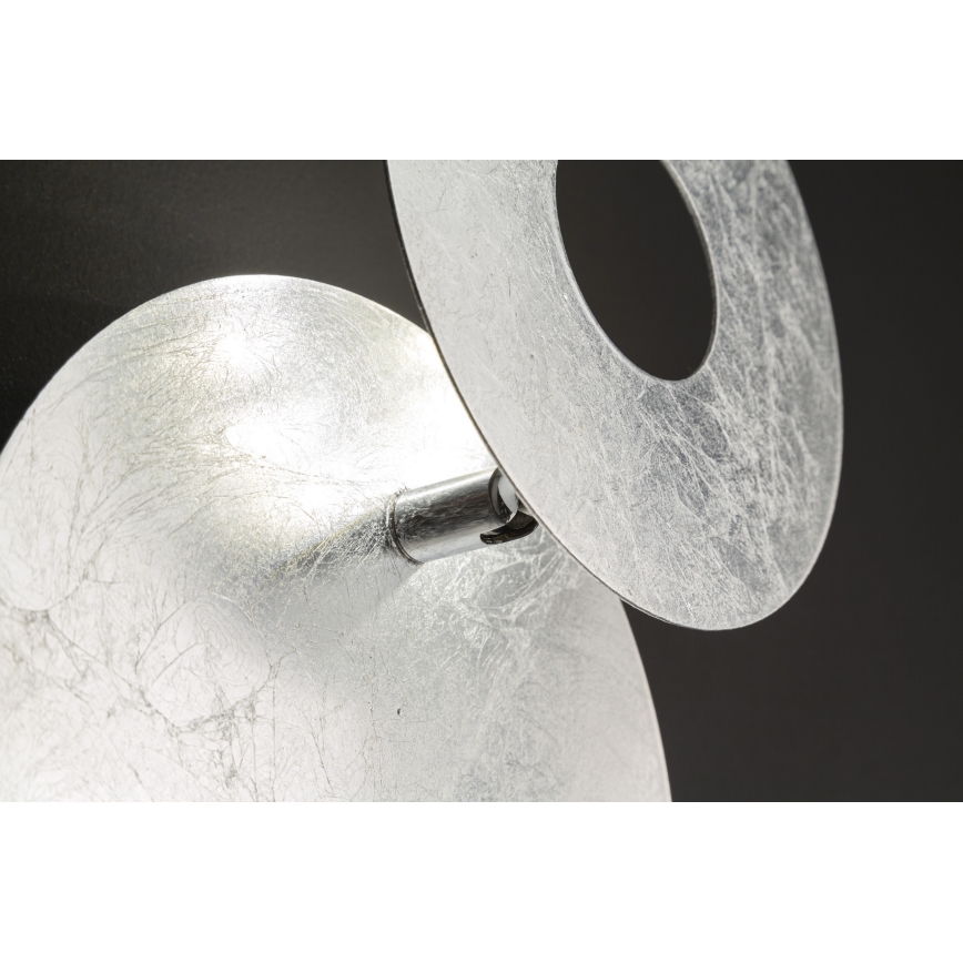 Wofi 4048-203R - LED Nástěnné svítidlo BAYONNE LED/6,5W/230V stříbrná