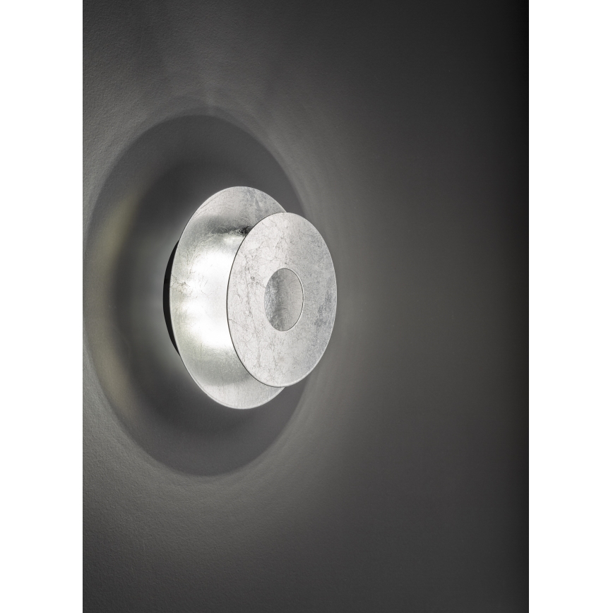 Wofi 4048-203R - LED Nástěnné svítidlo BAYONNE LED/6,5W/230V stříbrná