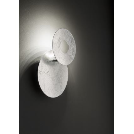 Wofi 4048-203R - LED Nástěnné svítidlo BAYONNE LED/6,5W/230V stříbrná