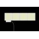 Wofi 4506.04.06.9000 - SADA 4x LED RGB Stmívatelné nástěnné svítidlo LED/2W/230V + dálkové ovládání