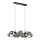 Wofi 7014-1405 - LED Lustr na lanku NANCY 14xG9/3,5W/230V černá/lesklý chrom