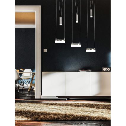 Wofi 7263.06.54.6000 - LED Stmívatelný lustr na lanku JETTE 3xLED/7,5W/230V + 3xLED/1W