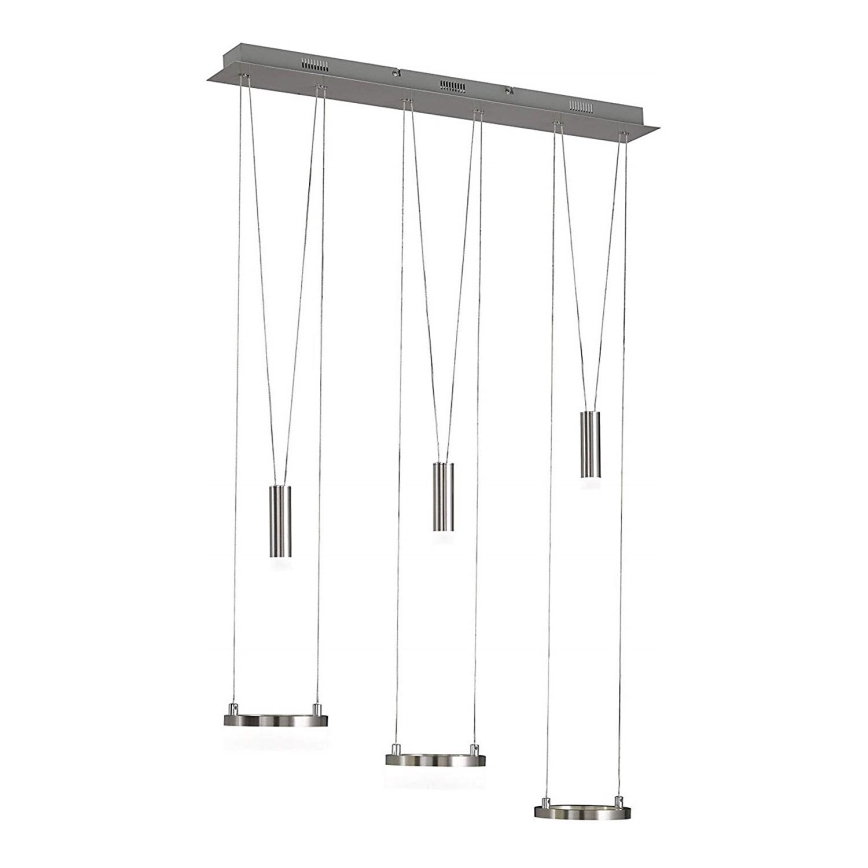 Wofi 7263.06.54.6000 - LED Stmívatelný lustr na lanku JETTE 3xLED/7,5W/230V + 3xLED/1W