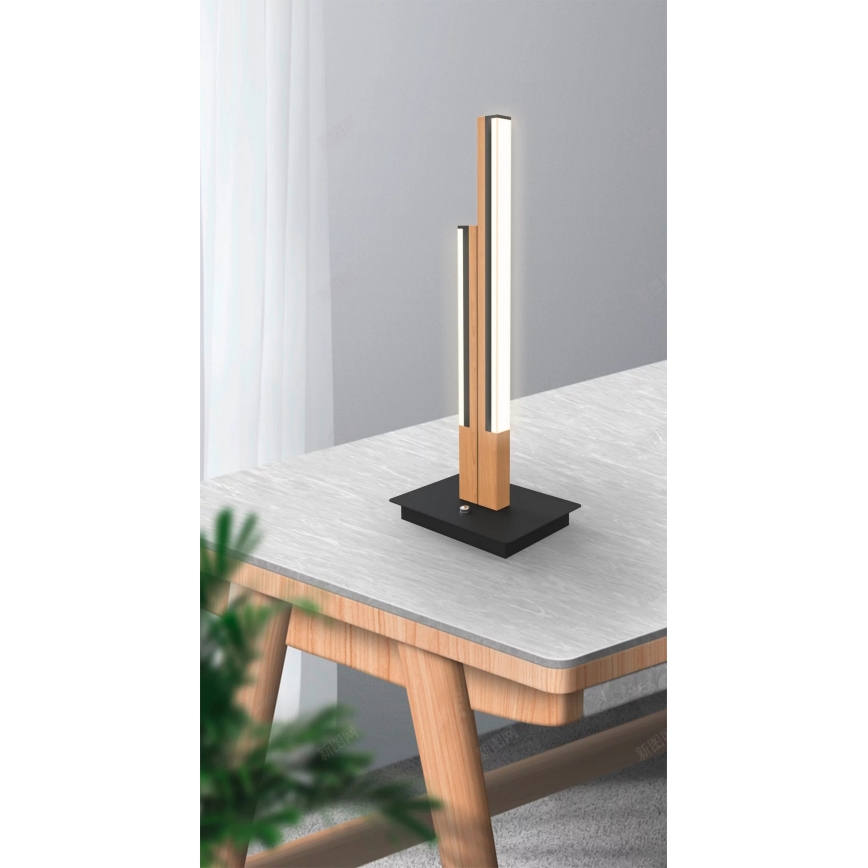 Wofi 8031-206 - LED Stolní lampa PALERMO LED/10,5W/230V kaučukovník